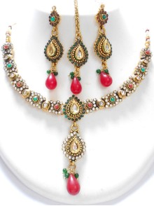 Polki Necklace Set